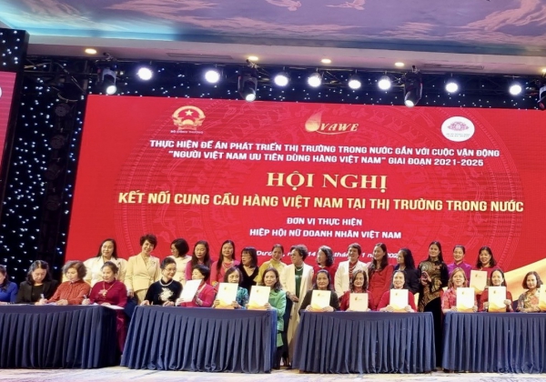 VAWE tổ chức Hội nghị kết nối cung cầu hàng Việt Nam tại thị trường trong nước 